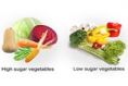 5 High Sugar Vegetables and 5 Low Sugar Vegetables