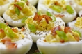 Bacon, Avocado, and Tomato Deviled Egg is A High Protein Meal for Bariatric Patients’ Breakfast, Lunch, or Dinner