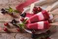 Cherry Almond Popsicles