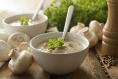 Creamy Crimini Mushroom Soup