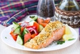 Winner Winner Fish Dinner: Baked Salmon with a Parmesan Crust