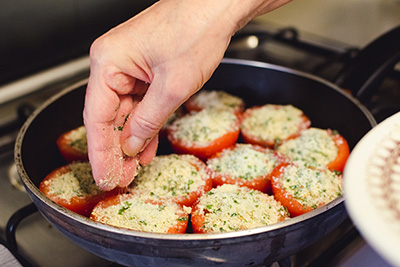 Bariatric Friendly and Delicious: Baked Parmesan Tomatoes