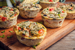 Flavor Combination Ideas for Bariatric Patients’ High Protein Egg Muffin Cups